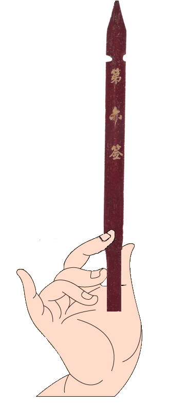 Kau Cim Fortune Telling Chi Chi Stick